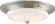 LED 20W - Flush with Frosted Glass - Brushed Nickel Finish- 120-277V - 120-277V (81|62/971)