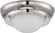 Poke - Mini LED Flush Fixture with Satin White Glass (81|62/513)