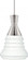Vortex - LED Pendant with White Opal Glass (81|62/495)
