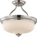 Kirk - 2 Light Semi Flush with Etched Opal Glass - LED Omni Included (81|62/384)