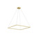 Piazza 48-in Brushed Gold LED Pendant (461|PD88148-BG)