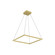 Piazza 24-in Brushed Gold LED Pendant (461|PD88124-BG)
