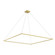 Piazza 72-in Brushed Gold Dimmable LED Pendant (461|PD88172-BG)