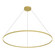 Cerchio 72-in Brushed Gold LED Pendant (461|PD87172-BG)