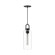Soji 5-in Clear Glass/Matte Black 1 Light Pendant (7713|PD401505MBCL)