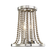 Spool Wall Sconce (57|5700-PN)