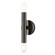2 Light Black Chrome ADA Sconce (108|51132-46)