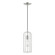 1 Light Brushed Nickel Pendant (108|49713-91)