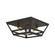 2 Light Bronze with Antique Brass Accents Flush Mount (108|49560-07)