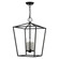 4 Light Black with Brushed Nickel Accents Chandelier (108|49434-04)