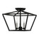 3 Light Black with Brushed Nickel Accents Square Semi-Flush (108|49430-04)