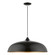 3 Light Shiny Black with Polished Chrome Accents Large Pendant (108|49234-68)