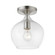 1 Light Brushed Nickel Semi-Flush (108|49087-91)