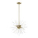 6 Light Antique Brass Pendant Chandelier (108|48824-01)