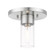 1 Light Brushed Nickel Flush Mount (108|48761-91)