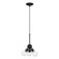 3 Light Black with Brushed Nickel Accents Pendant (108|47164-04)