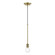1 Light Antique Brass Single Pendant (108|47161-01)