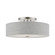 4 Light Brushed Nickel with Shiny White Accents Semi-Flush (108|46744-91)