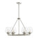 6 Light Brushed Nickel Chandelier (108|46726-91)