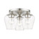 3 Light Brushed Nickel Flush Mount (108|46723-91)