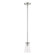 1 Light Brushed Nickel Mini Pendant (108|46717-91)