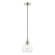 1 Light Brushed Nickel Mini Pendant (108|46501-91)
