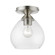 1 Light Brushed Nickel Semi-Flush (108|46500-91)