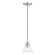 1 Light Brushed Nickel Single Pendant (108|46480-91)