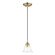 1 Light Antique Brass Single Pendant (108|46480-01)