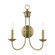 2 Light Antique Brass Double Sconce (108|42682-01)