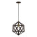 1 Light Bronze with Antique Brass Accents Pendant (108|41328-07)