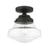 1 Light Black Semi-Flush (108|41291-04)