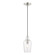 1 Light Brushed Nickel Mini Pendant (108|41240-91)