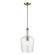 1 Light Antique Brass Single Pendant (108|41237-01)