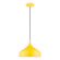 1 Light Shiny Yellow with Polished Chrome Accents Pendant (108|41172-82)