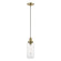 1 Light Antique Brass Mini Pendant (108|40614-01)