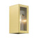 1 Light Satin Gold Outdoor ADA Small Sconce (108|29121-32)