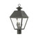 3 Light Charcoal Outdoor Large Post Top Lantern (108|27219-61)