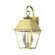 2 Light Natural Brass Outdoor Medium Wall Lantern (108|27215-08)