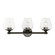 3 Light Black Chrome Vanity Sconce (108|17473-46)