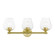 3 Light Satin Brass Vanity Sconce (108|17473-12)