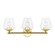 3 Light Polished Brass Vanity Sconce (108|17473-02)