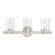 3 Light Brushed Nickel Vanity Sconce (108|17233-91)