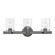 3 Light Black Chrome Vanity Sconce (108|17233-46)
