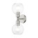 2 Light Brushed Nickel Sphere Vanity Sconce (108|16972-91)