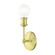 1 Light Satin Brass ADA Vanity Sconce (108|14429-12)