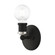 1 Light Black with Brushed Nickel Accents ADA Single Vanity Sconce (108|14420-04)