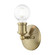 1 Light Antique Brass ADA Single Vanity Sconce (108|14420-01)
