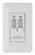 Ceiling Fan Wall Control Non-Reversing - 3 Speed Fan and Light - White (90|CW2WH)