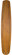 36'' LARGE CARVED WOOD BLADE: CHERRY (90|B6800CY)
